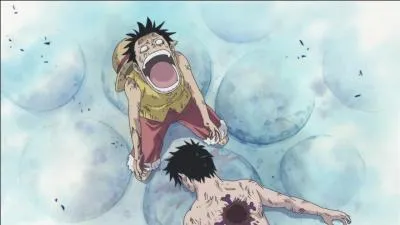 Qui des personnes proches de Luffy est mort devant ses yeux ?