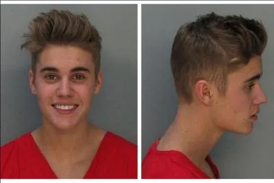 Avec quel ami Justin s'est-il fait arrter par la police en janvier 2014  Miami ?