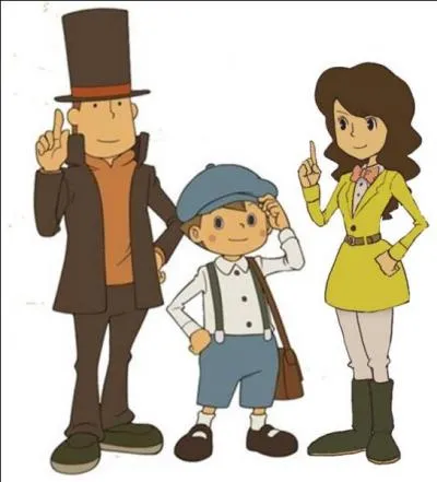 Revenons aux personnages. L'assistante du professeur Layton est ...