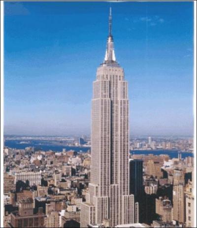 Dans quelle ville tes vous si vous voyez cette tour?(c'est l'Empire State Building)