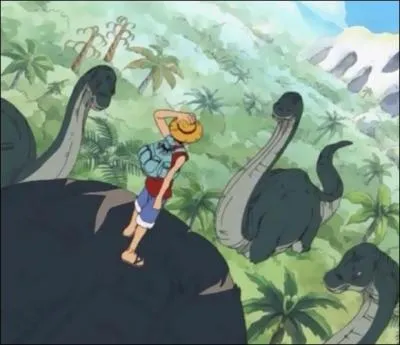 Quelle est l'le sur laquelle on peut rencontrer des dinosaures ?