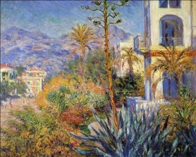 Avec quel peintre se rend-il fin 1883  Bordighera ?