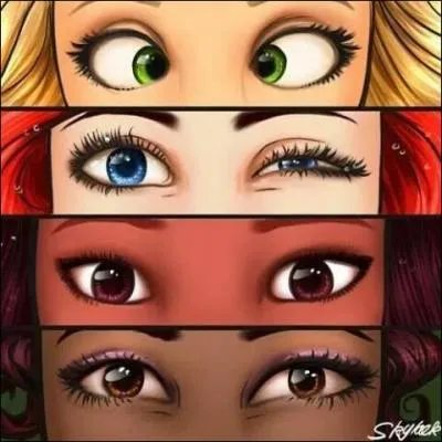  qui sont ces yeux ? ( il y a forcment deux rponses  cocher )