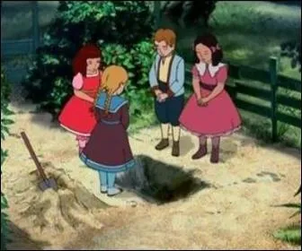 Pourquoi Sophie enterre-t-elle sa poupe ?