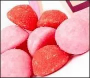 Ce bonbon a plusieurs couleurs. Lesquelles ?