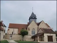 Voici l'glise Saint-Vallier de la commune Auboise de Bourguignons. Elle se situe en rgion ...