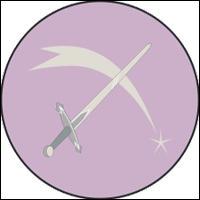 Est-ce une toile filante ou une mtore, qui figure avec une pe sur les armoiries de la maison...