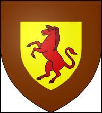 Le cheval rouge est l'emblème de la maison...