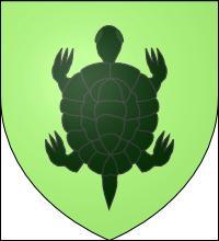 Une tortue, on en parle brièvement dans le livre, est l'emblème de la maison...