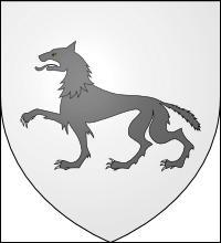 Ce majestueux loup, devenu un des symboles de la saga, est celui de la maison...