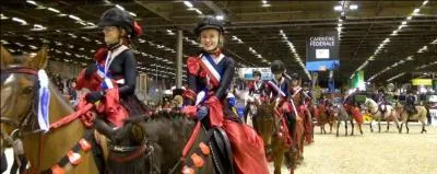 Le spectacle prsent par des cavaliers en musique s'appelle :