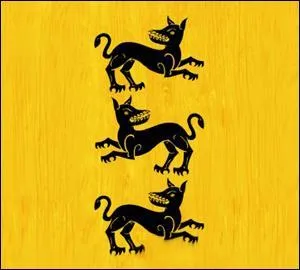 Cette bannire est l'emblme de la maison ...