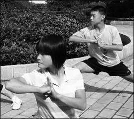 Le geste de la paume recouvrant le poing se nomme  Jingli . Que reprsenteraient le poing et la paume ?