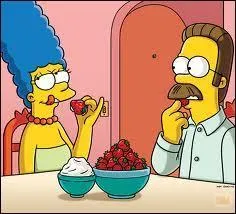 Dans les dernières saisons, avec qui vit Ned Flanders ?