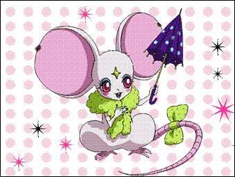 Comment s'appelle cette souris blanche ?