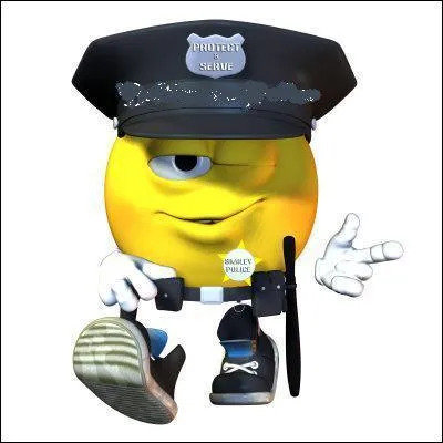 Lui, c'est pareil, cependant il arrête surtout des criminels. Bonjour, à ce... !