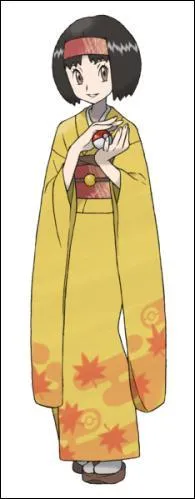 Comment s'appelle la championne de Céladopole ? (voir la photo)