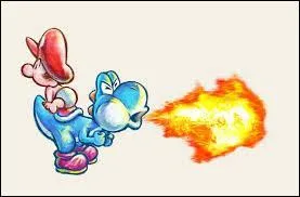 Qu'a pris ce Yoshi pour cracher du feu ?