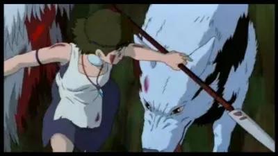 Complétez cette réplique de San : "Va dire à Moro que les humains vont tendre un piège au Dieu Cerf. ..."