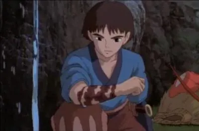 Que dit Ashitaka sur cette image ?