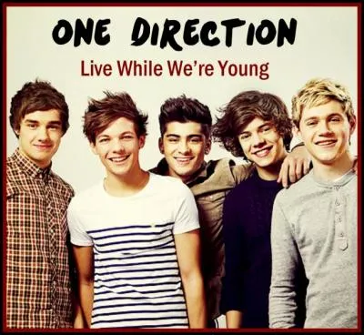 One Direction - Live while we're young. En français, que veut dire le titre ?