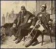 Nous pouvons apercevoir assis au loin sur un banc, Bismarck et Napolon III. Nous venons de perdre la bataille de ----.