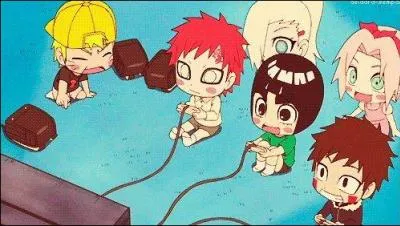 Qui est le seul à faire la tête ?