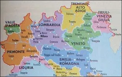 L'ineffable Venise attend notre couple de touristes français : partant de Toscane, ils devront passer par une autre région. Laquelle ?