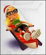 Arrives-tu à discerner ce long "hoverboard" sur lequel on s'allonge ?