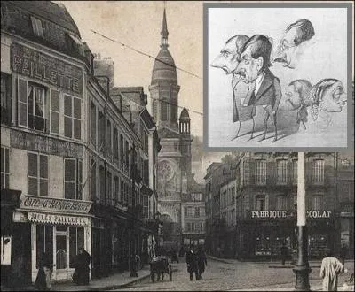 Dans quelle ville passe-t-il son enfance et où il débutera comme caricaturiste, avant de se consacrer à la peinture ?