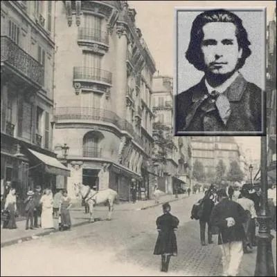 En 1859, il part à Paris pour y étudier la peinture à l'Académie suisse. Quel peintre qui deviendra son ami y rencontre-t-il ?