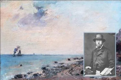 De retour en Normandie, quel peintre rencontre-t-il à l'automne 1862 lors d'un séjour à Honfleur ?