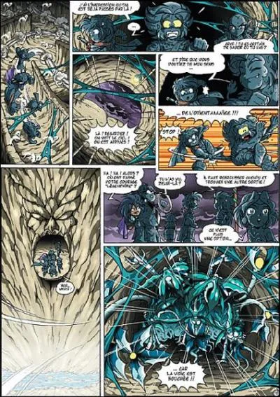 Lesquels d'entre-eux aident-ils les Légendaires à sortir du repère des hommes-plantes ?