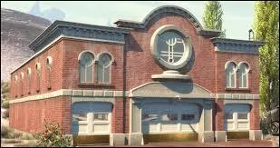 Qui travaille dans ce bâtiment de pompier ?