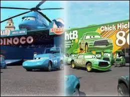 Qui sont les deux grands concurrents de Flash McQueen ?