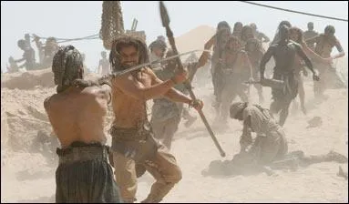 Comme son titre ne l'annonce pas spécialement, l'action du film "10 000" se passe 10 000 ans avant Jésus-Christ, cette photo n'a donc rien d'anormal !