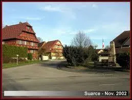 Suarce, dans le 90, est un village de la région ...