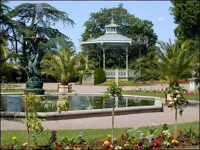 Voici le jardin Dumaine de Luon, commune de la rgion ...