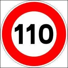 Pour quelle raison doit-on rouler à 110 km/h sur l'autoroute ?