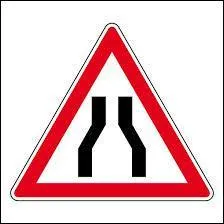 Que signifie ce panneau ?