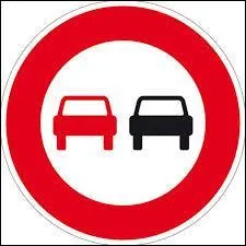 Que signifie ce panneau ?