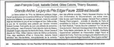 Ce caméléon de la jet-set culturo-mondaine a une faculté toute personnelle à s'incruster dans moult manifestations de bon aloi. Par exemple ?