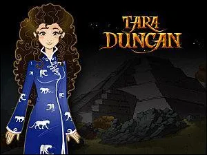 Dans "Tara Duncan", de quel personnage de dessins animés Moineau est-elle la descendante ?