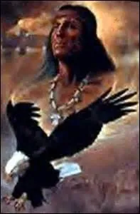 Pour les Indiens d'Amérique, l' aigle était un symbole d'intelligence.