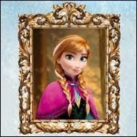 Anna a une mèche blanche car :