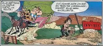 Dans "Astérix en Hispanie", quelle habitant du village les conduit jusqu'à la frontière de l'Hispanie sur son bateau ?