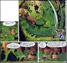 Dans "Le Domaine des Dieux", pour faire pousser un chêne plus vite, Panoramix a traité ____________ avec une de ses potions.