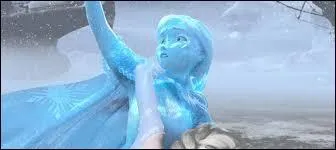Elsa délivre sa sur par un geste lequel ?
