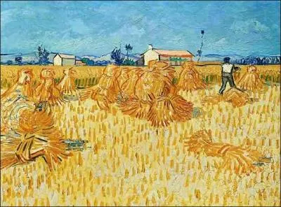 Le 8 mai 1889, il quitte Arles pour l'asile d'aliénés de Saint-Paul-de-Mausole, près de Saint-Rémy où il est inspiré par le paysage vu de sa chambre, comment s'appelle le tableau de la photo visible à Jérusalem ?