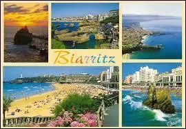 Je vous envoie une carte postale de Biarritz. Où situez-vous cette ville ?